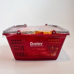 NWT Boley Groceries Play Food Set shopping basket toy